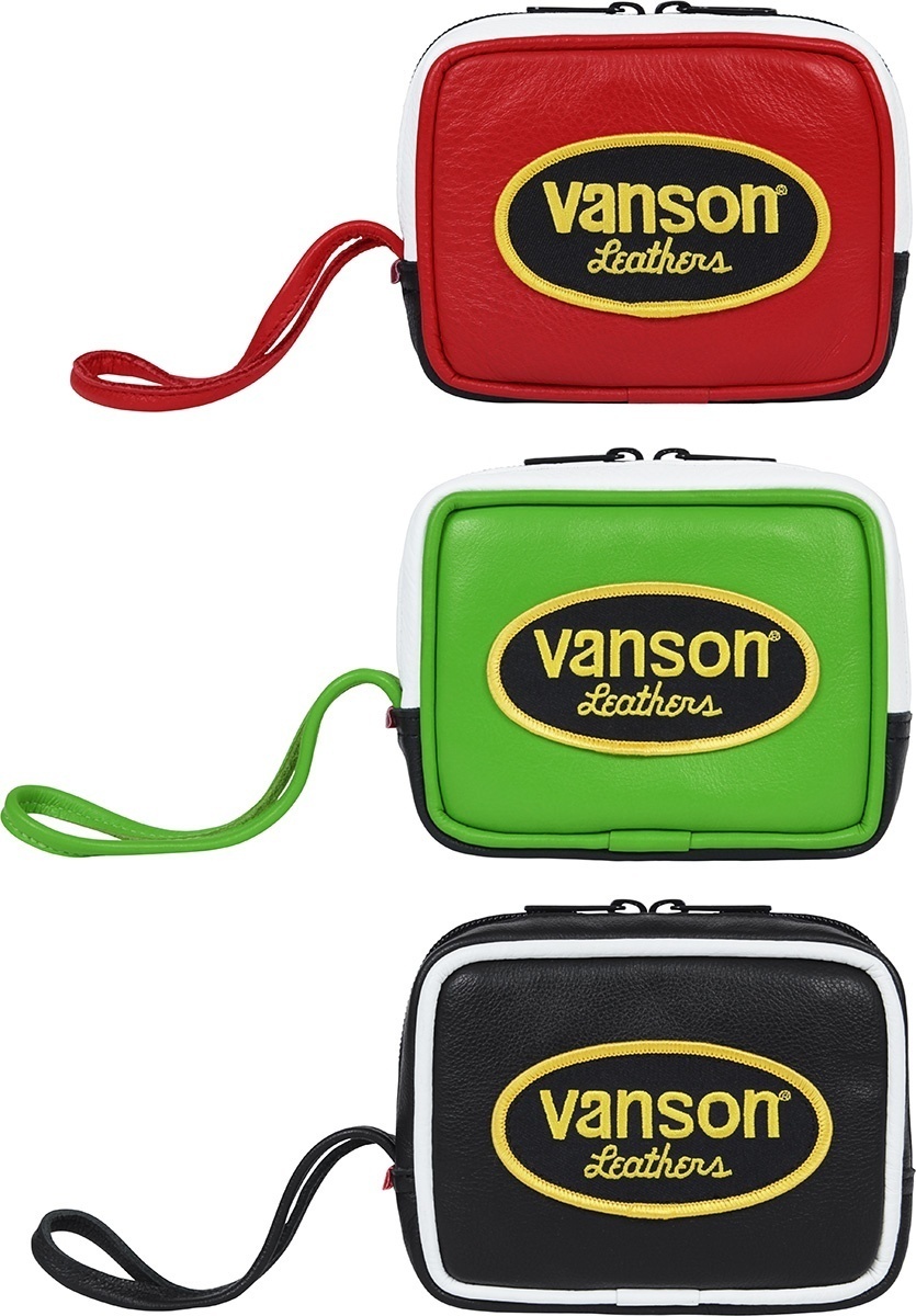 Supreme®/Vanson® Leather Wrist Bag